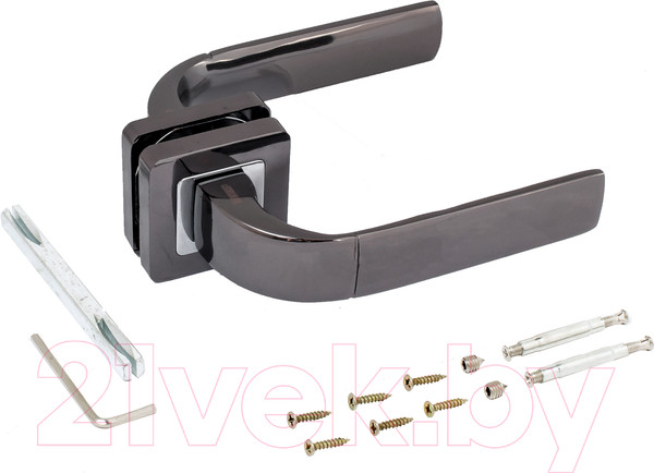 Изображение товара Ручка дверная Аллюр Денио 22140 BT (черный титан)