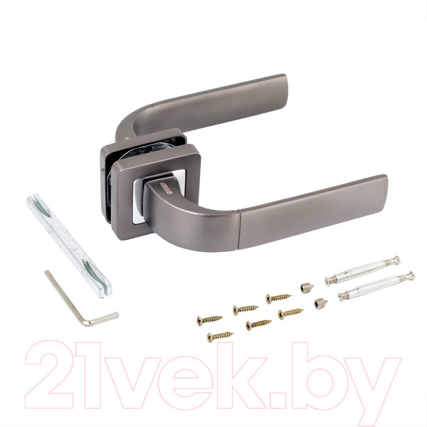 Изображение товара Ручка дверная Аллюр Арт Денио 2240 MBN (графит)