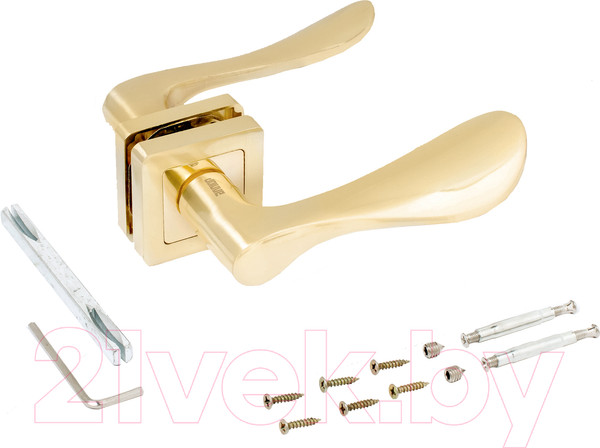 Изображение товара Ручка дверная Аллюр Арт Киану 2570 SB (матовое золото)