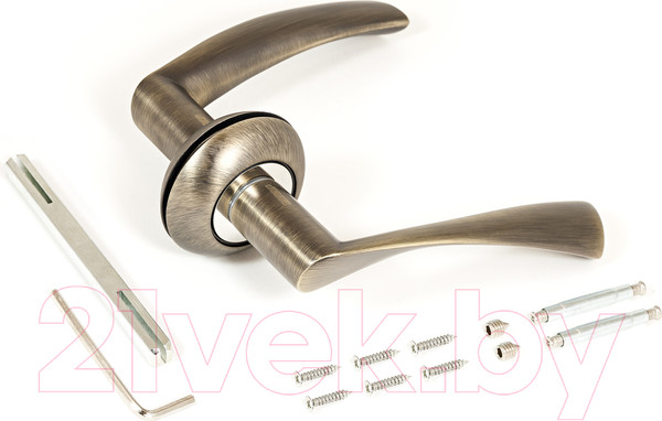 Изображение товара Ручка дверная Аллюр Арт Оскар 1330 MAB (матовая бронза)