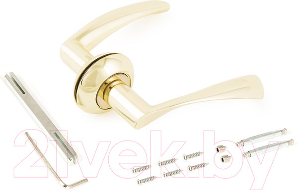 Изображение товара Ручка дверная Аллюр АРТ Оскар 1360 PB (золото)