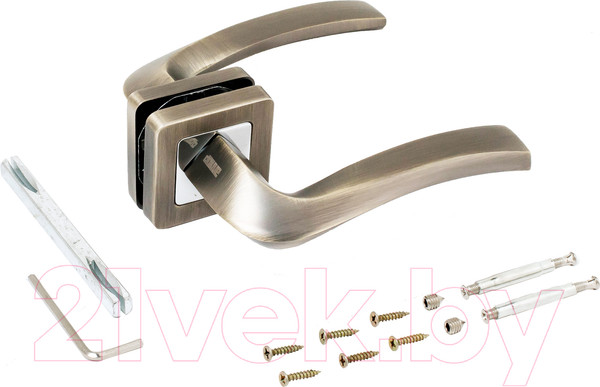 Изображение товара Ручка дверная Аллюр Арт Паола 2130 MAB (матовая бронза)