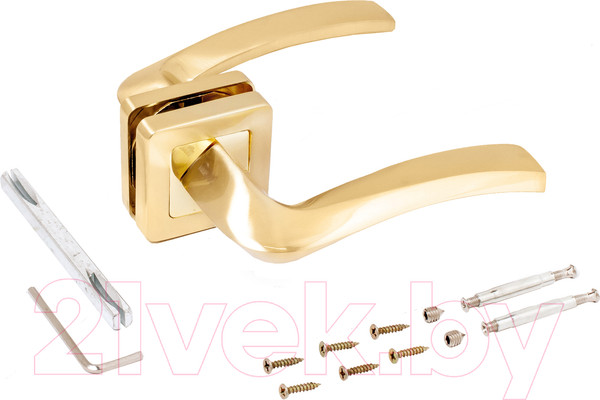 Изображение товара Ручка дверная Аллюр Арт Паола 2170 SB (матовое золото)