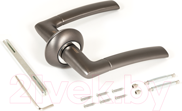 Изображение товара Ручка дверная Аллюр Арт Старк 1440 MBN (графит)