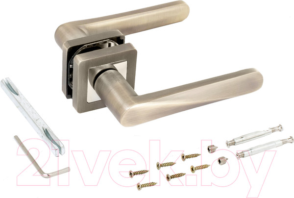 Изображение товара Ручка дверная Аллюр Арт Ума 2730 MAB (матовая бронза)