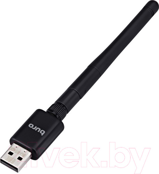 Изображение товара Bluetooth-адаптер Buro BU-BT40С (100м, черный)