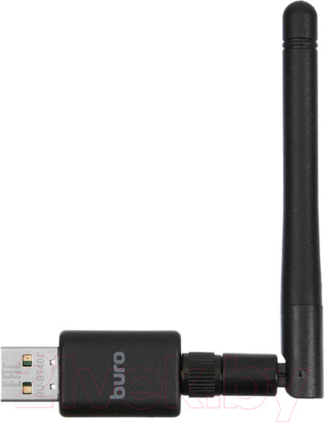 Изображение товара Bluetooth-адаптер Buro BU-BT40С (100м, черный)