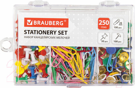 Изображение товара Набор канцелярских мелочей Brauberg 229675