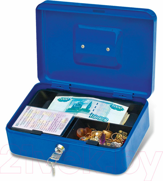 Изображение товара Кэшбокс Brauberg 290335 (синий)