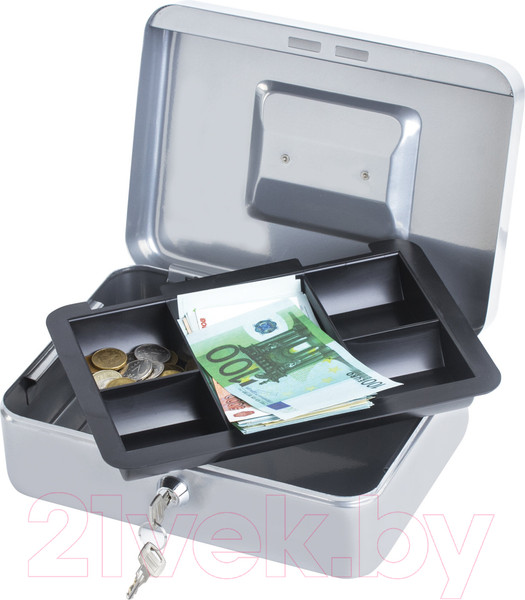 Изображение товара Кэшбокс Brauberg 291059 (серебристый)
