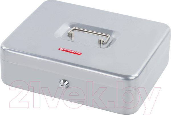 Изображение товара Кэшбокс Brauberg 291060 (серебристый)