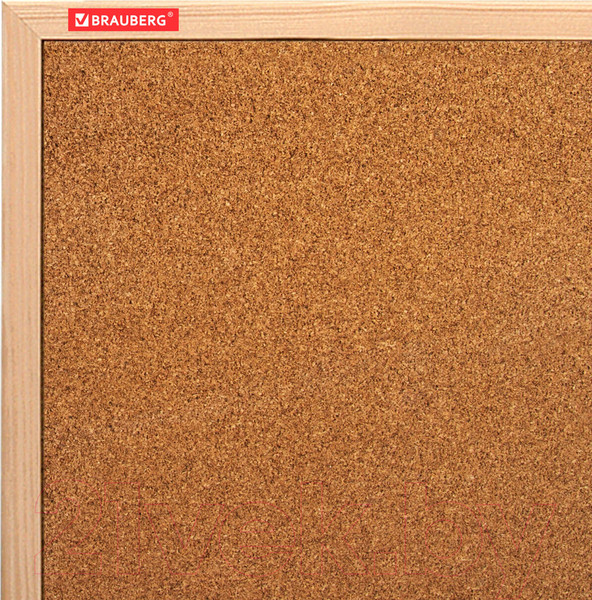 Изображение товара Информационная доска Brauberg 236861 (пробковая)