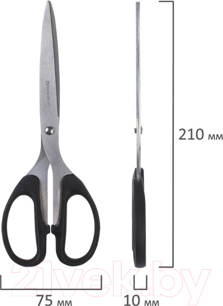 Изображение товара Ножницы канцелярские Brauberg Classic / 230935
