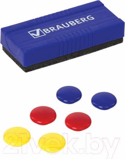 Изображение товара Стиратель для доски Brauberg 231158 (с магнитами)