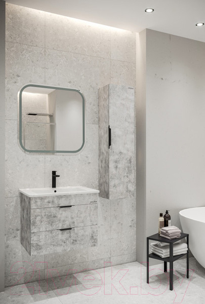 Изображение товара Шкаф-полупенал для ванной Grossman Кросс 30 / 303006