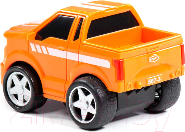 Изображение товара Автомобиль игрушечный Полесье Крутой вираж гоночный №2 / 79848 (инерционный)