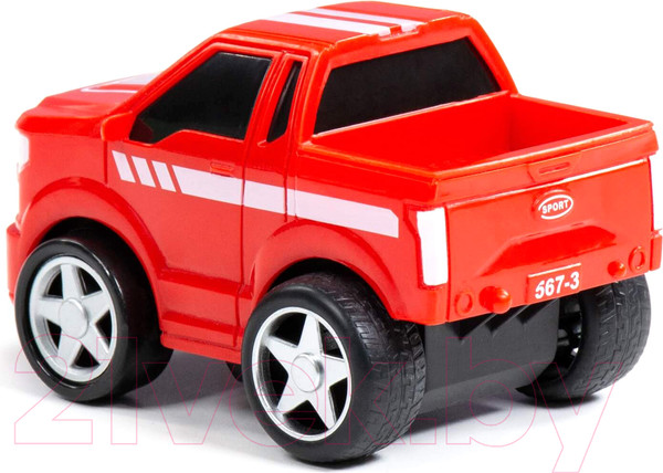 Изображение товара Автомобиль игрушечный Полесье Крутой вираж гоночный №2 / 79848 (инерционный)