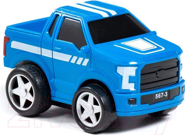 Изображение товара Автомобиль игрушечный Полесье Крутой вираж гоночный №2 / 79848 (инерционный)