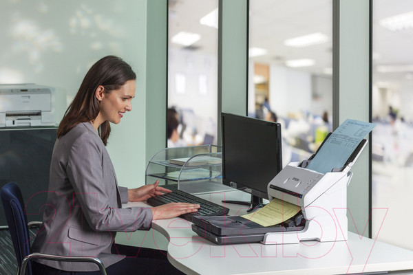 Изображение товара Протяжный сканер Epson WorkForce DS-770II (B11B262401)