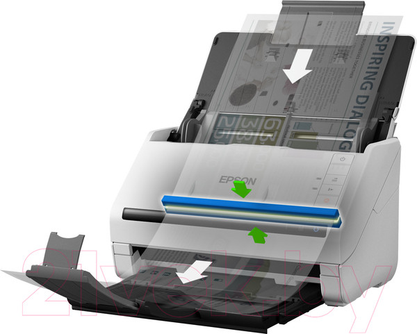 Изображение товара Протяжный сканер Epson WorkForce DS-770II (B11B262401)