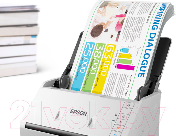 Изображение товара Протяжный сканер Epson WorkForce DS-770II (B11B262401)