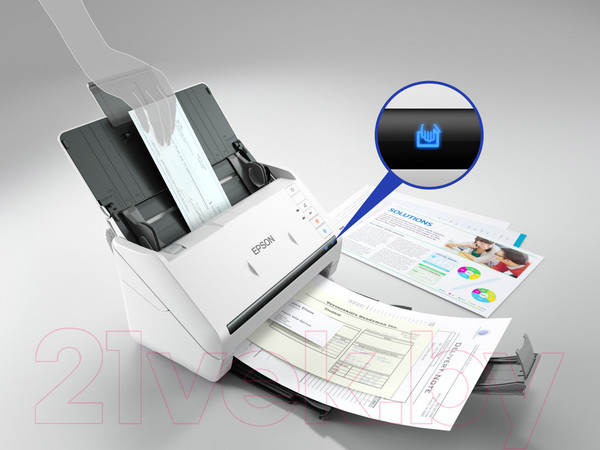 Изображение товара Протяжный сканер Epson WorkForce DS-770II (B11B262401)