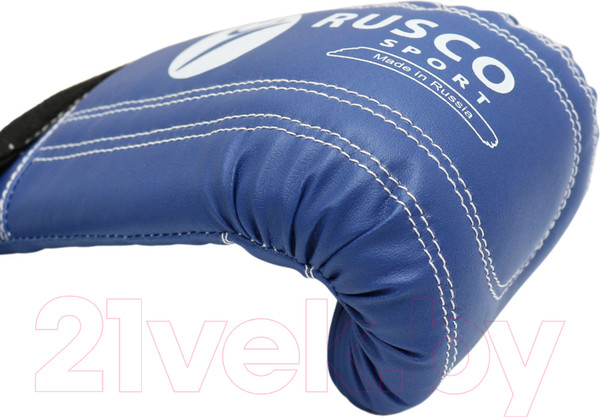Изображение товара Боксерские перчатки RuscoSport к/з (L, синий)