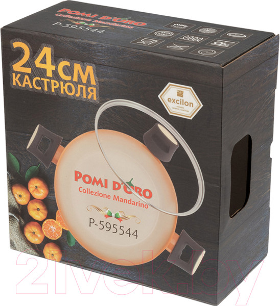 Изображение товара Кастрюля Pomi d'Oro Mandarino / P-595544