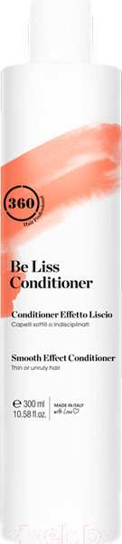 Изображение товара Кондиционер для волос Kaaral 360 Be Liss Разглаживающий для вьющихся и непослушных волос (300мл)