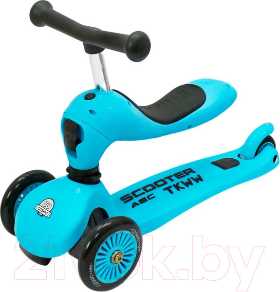 Изображение товара Самокат детский CosmoRide Moly C-13H (голубой)