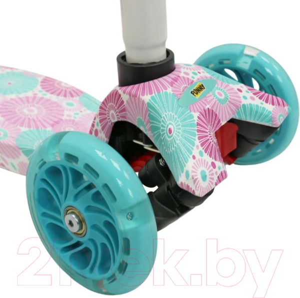 Изображение товара Самокат городской CosmoRide Funny S910W (цветы)