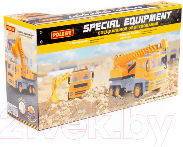 Изображение товара Автомобиль игрушечный Полесье Алмаз Пожарный / 88956 (инерционный)