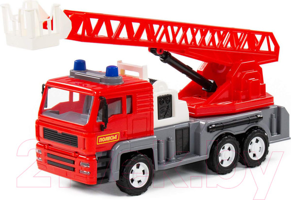 Изображение товара Автомобиль игрушечный Полесье Алмаз Пожарный / 88956 (инерционный)