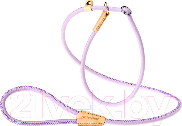 Изображение товара Ошейник с поводком Ferplast Derby GC12/170 (фиолетовый)