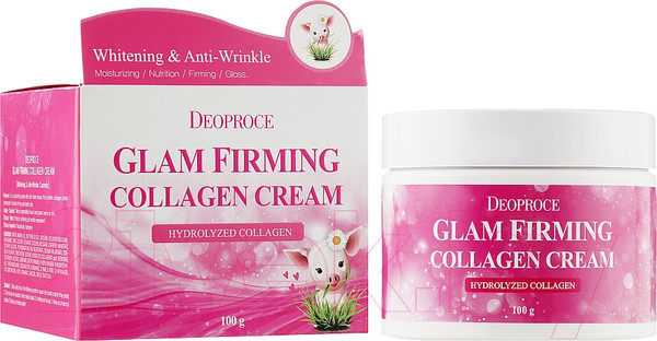 Изображение товара Крем для лица Deoproce Moisture Glam Firming Collagen (100г)