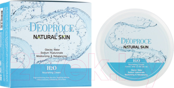 Изображение товара Крем для лица Deoproce Natural Skin H2O Nourishing (100г)