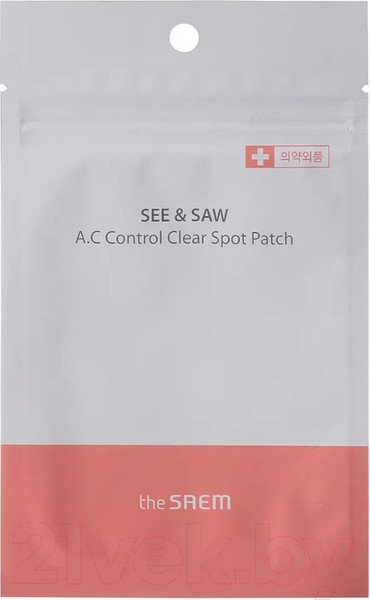 Изображение товара Маска-патч для лица The Saem See & Saw A.C Control 2x10мм (24шт)