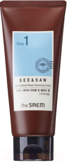 Изображение товара Пенка для умывания The Saem See & Saw Ac Control Deep (120мл)