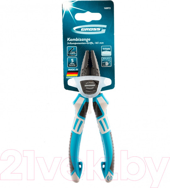 Изображение товара Плоскогубцы Gross 16972