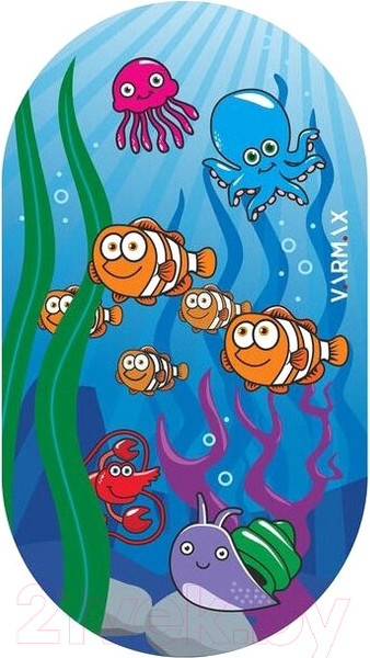 Изображение товара Коврик на присосках Varmax Морская фауна DF-254 (68x38)