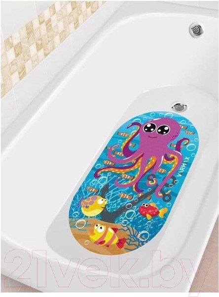 Изображение товара Коврик на присосках Varmax Осьминог DF-253 (68x38)