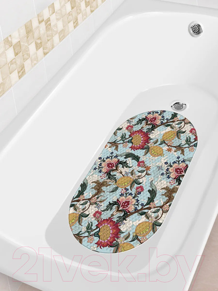 Изображение товара Коврик на присосках Varmax Экзотик DF-301 (68x38)