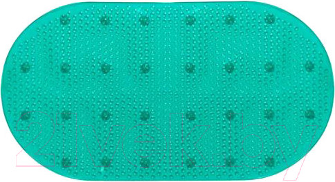 Изображение товара Коврик на присосках Varmax Дождь D-105 (68x38, бирюзовый)