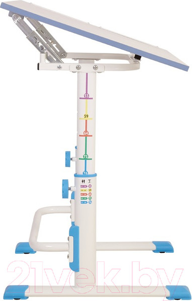 Изображение товара Парта+стул Polini Kids Simple / 0002441.17 (белый/синий)