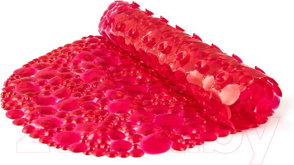 Изображение товара Коврик на присосках Varmax Линза 55101 (67x38, розовый)