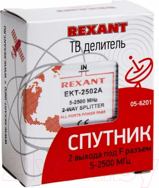 Изображение товара Сплиттер Rexant 05-6201