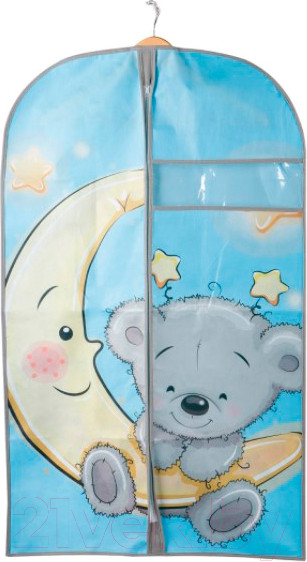 Изображение товара Чехол для одежды Handy Home Мишка 1000x600 / UC-101 (голубой)