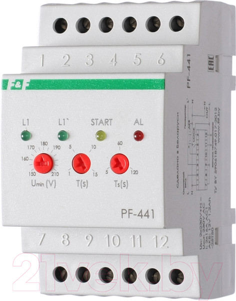Изображение товара Переключатель фаз Евроавтоматика PF-441 / EA04.005.002
