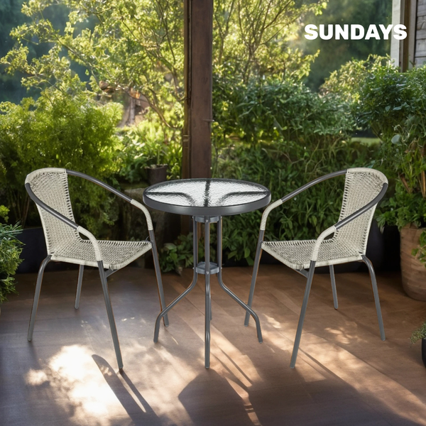 Изображение товара Комплект садовой мебели Sundays LUC-TA21 (Grey)