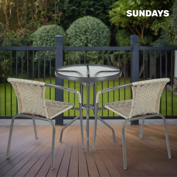 Изображение товара Комплект садовой мебели Sundays LUC-TA21 (Grey)